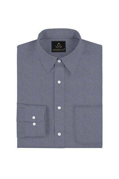 Iron Grey Luxurious Linen Shirt -Best Pure Linen Shirts in India
