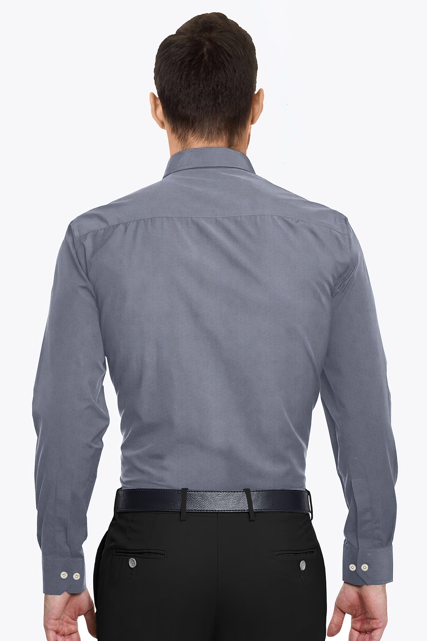Iron Grey Luxurious Linen Shirt -Best Pure Linen Shirts in India
