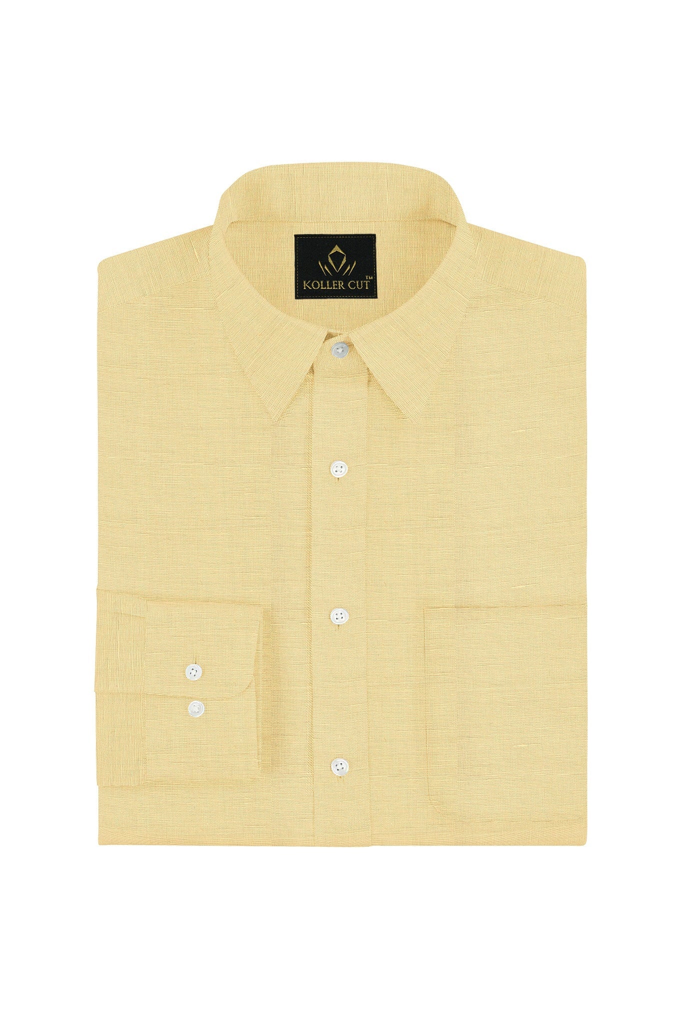 Buff Luxurious Linen Shirt