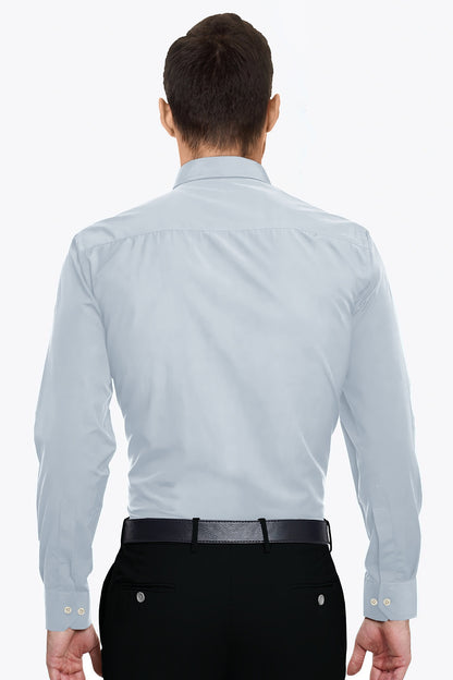 Cloud Grey Men's Luxurious Linen shirt