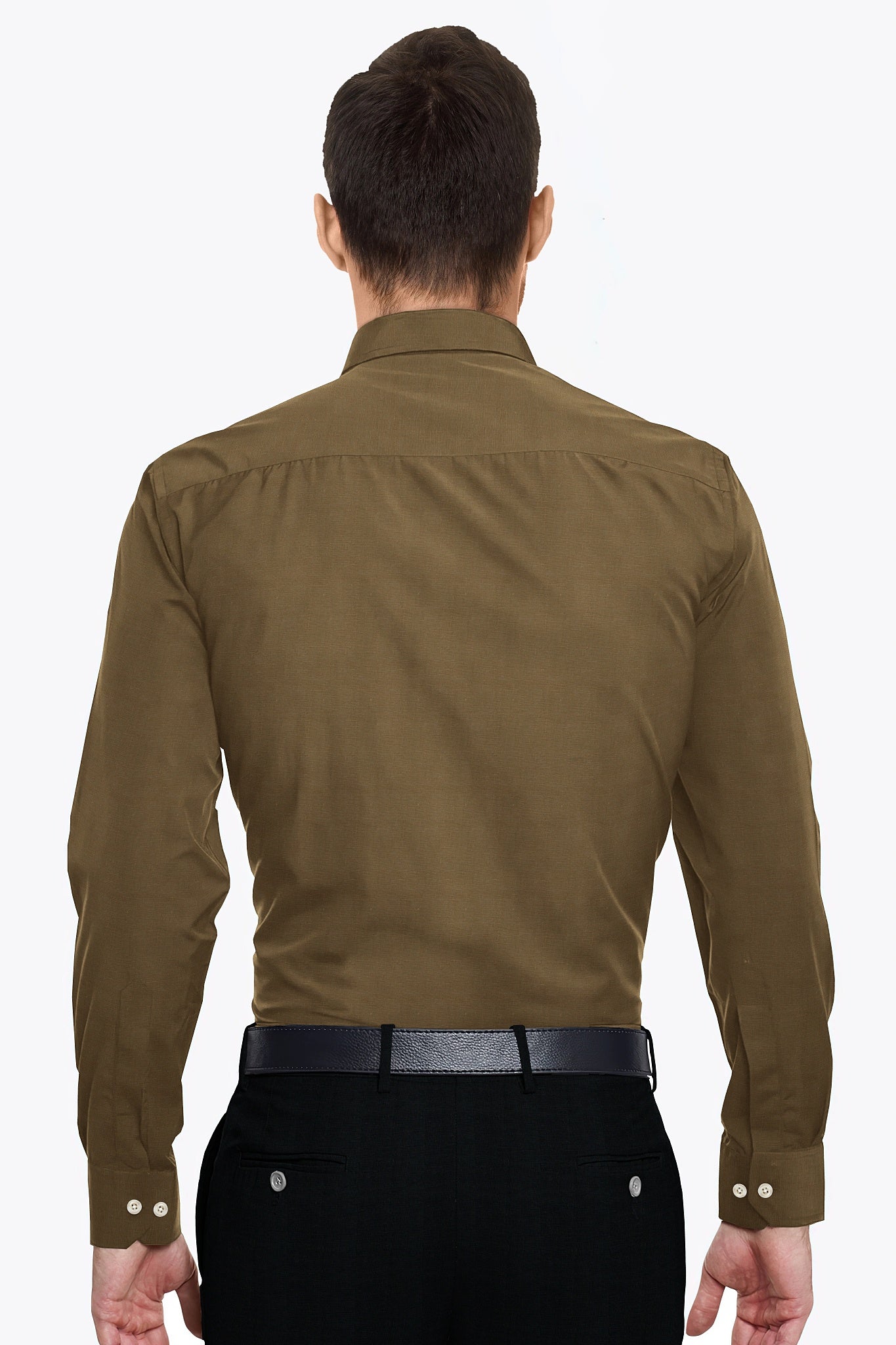 Chamoisee Brown Luxurious Linen Shirt