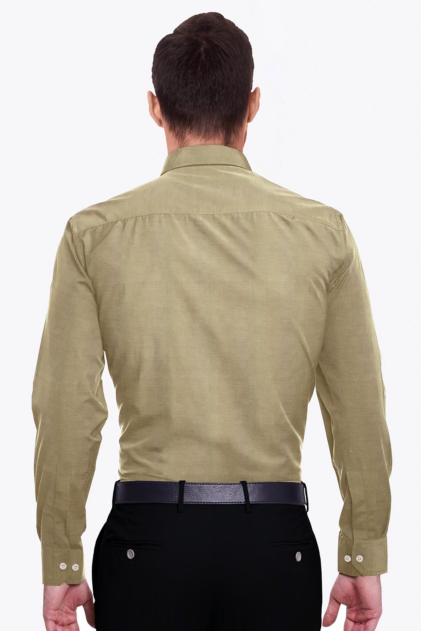 Tan Khaki Luxurious Linen Shirt