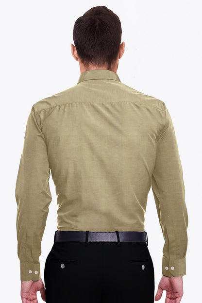 Tan Khaki Luxurious Linen Shirt