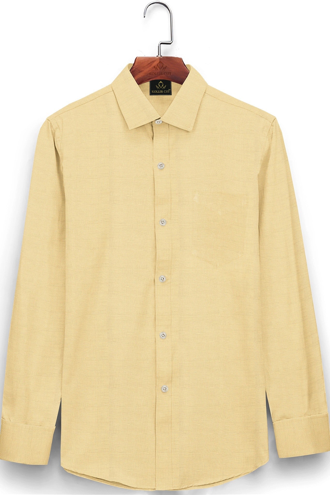 Buff Luxurious Linen Shirt