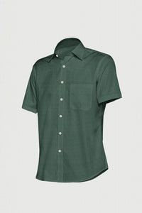Hunter Green Luxurious Linen Shirt