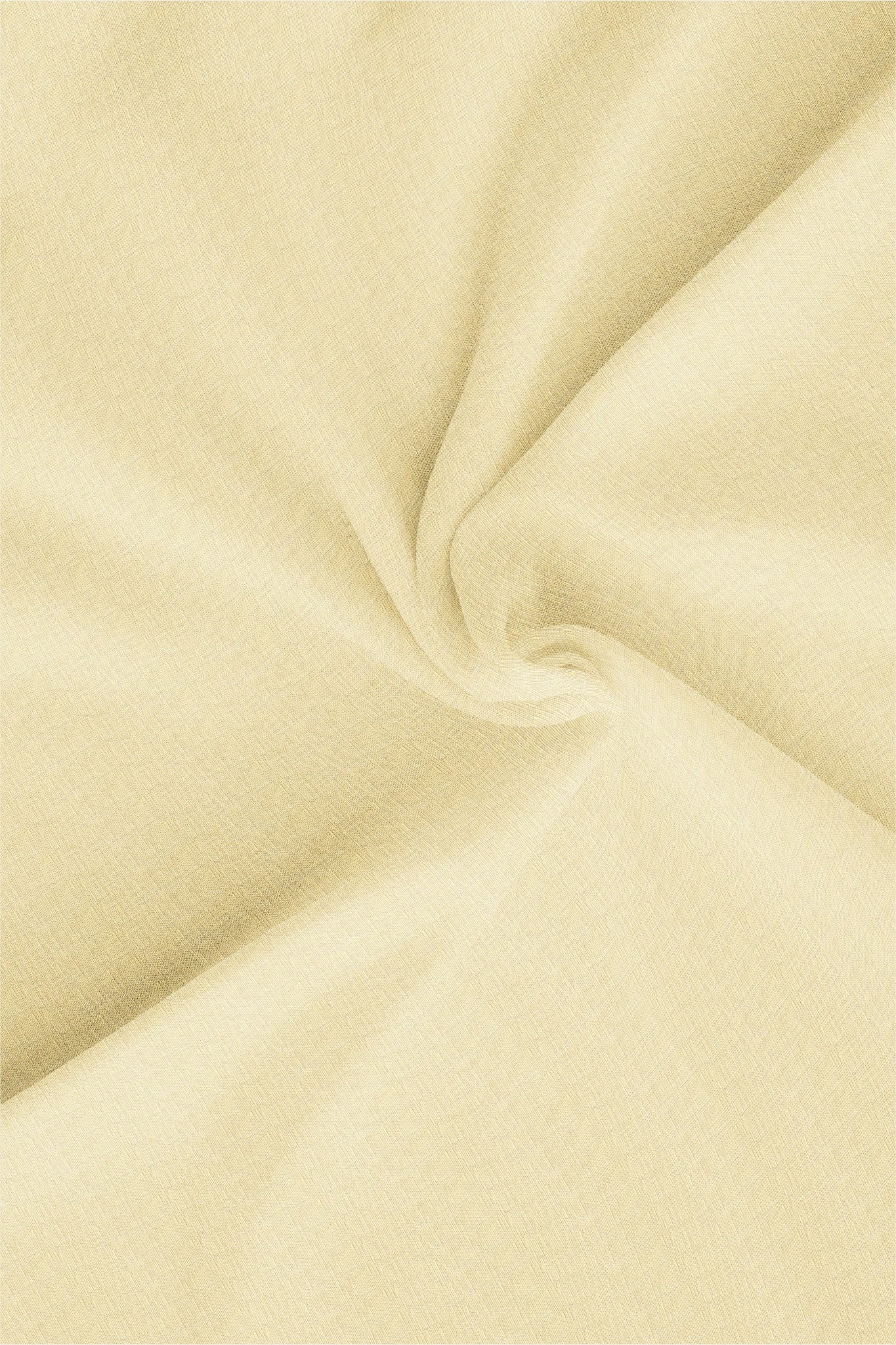 Cream Mandarin Collar Luxurious Linen Shirt