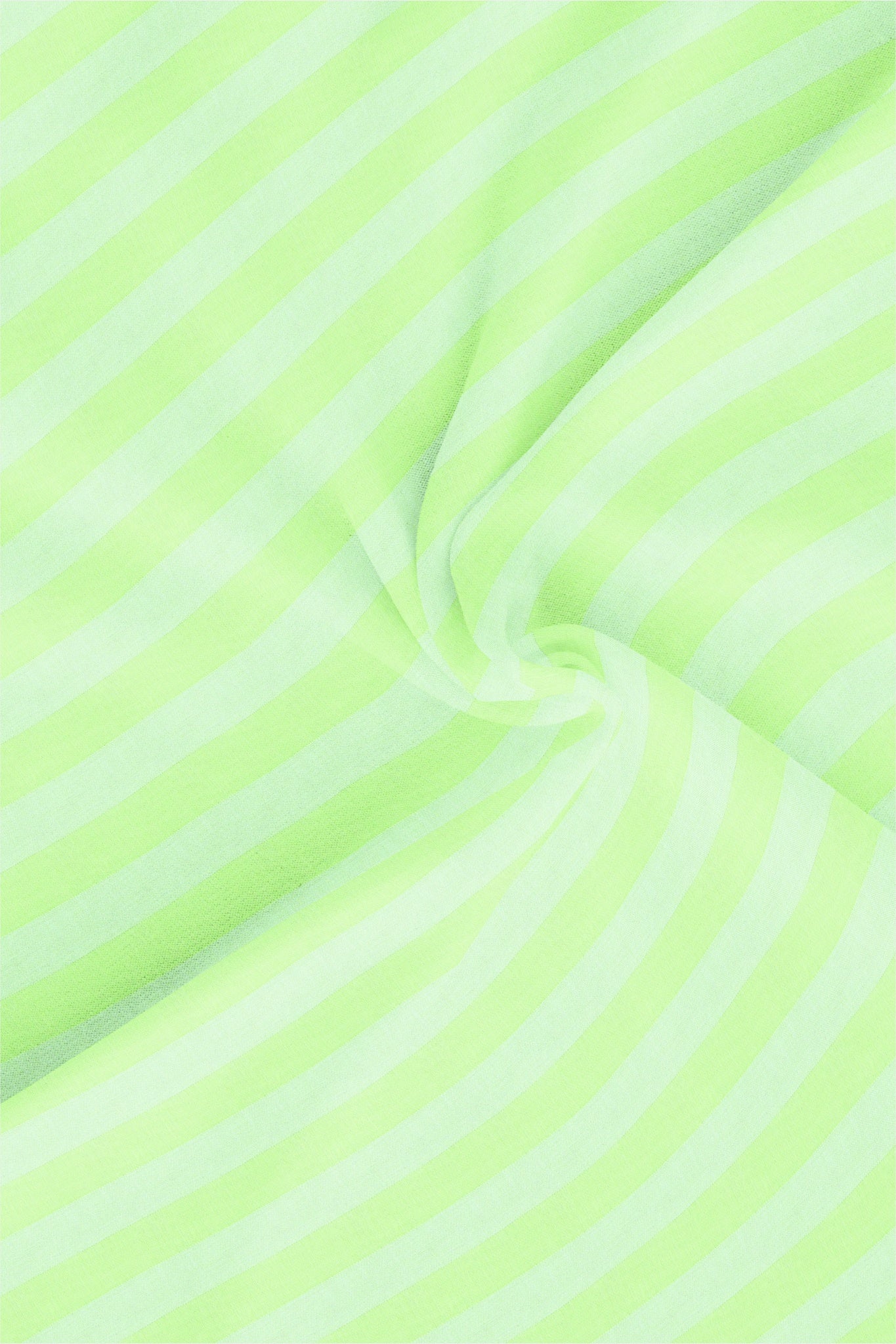 Opaline green and Lettuce green Stripes Egyptian Giza Cotton Shirt