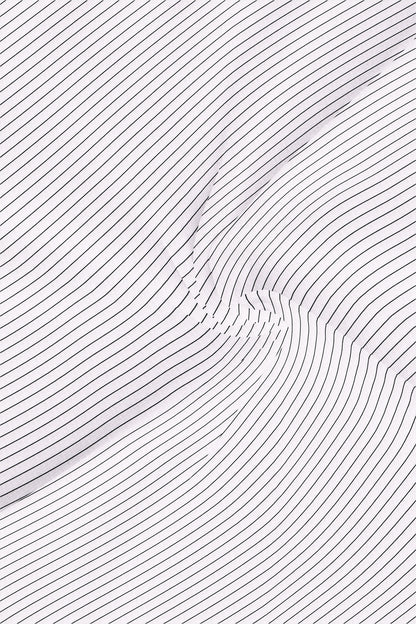 Jet Black and White Pinstripes Designer Cotton Shirt