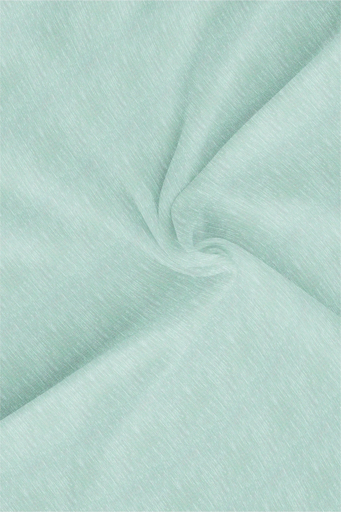 Mint Green Cotton Linen Shirt