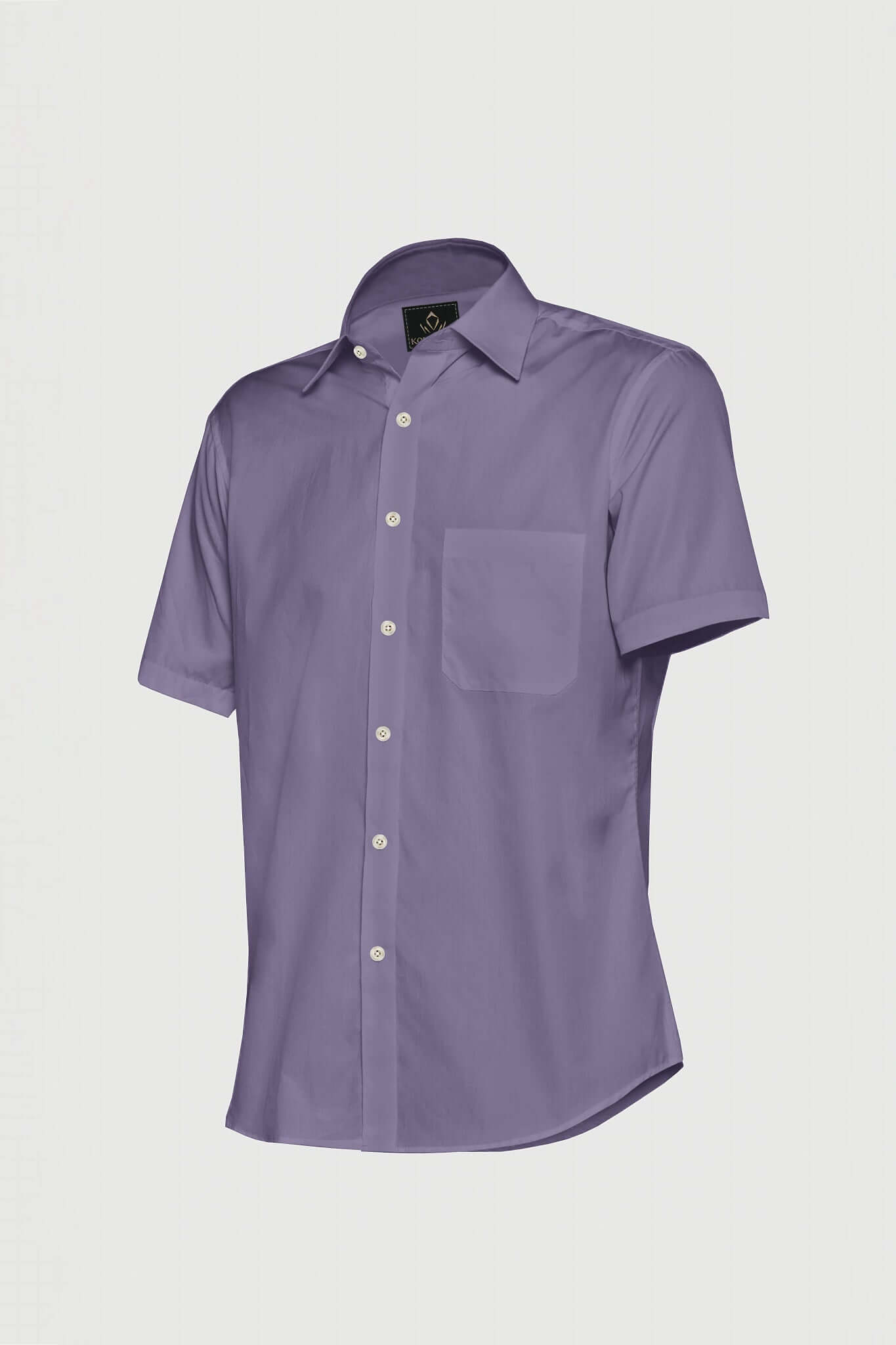 Aster Purple Giza Cotton Shirt