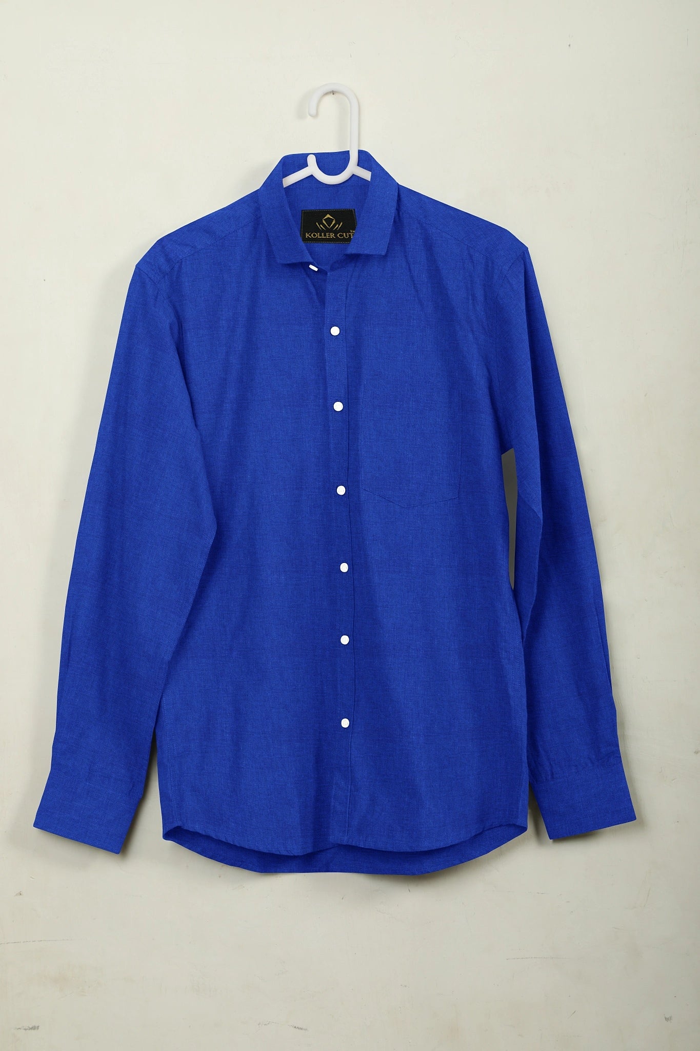 Lapis Blue Luxurious Linen Shirt - Buy Linen Shirt for Men in Mumbai