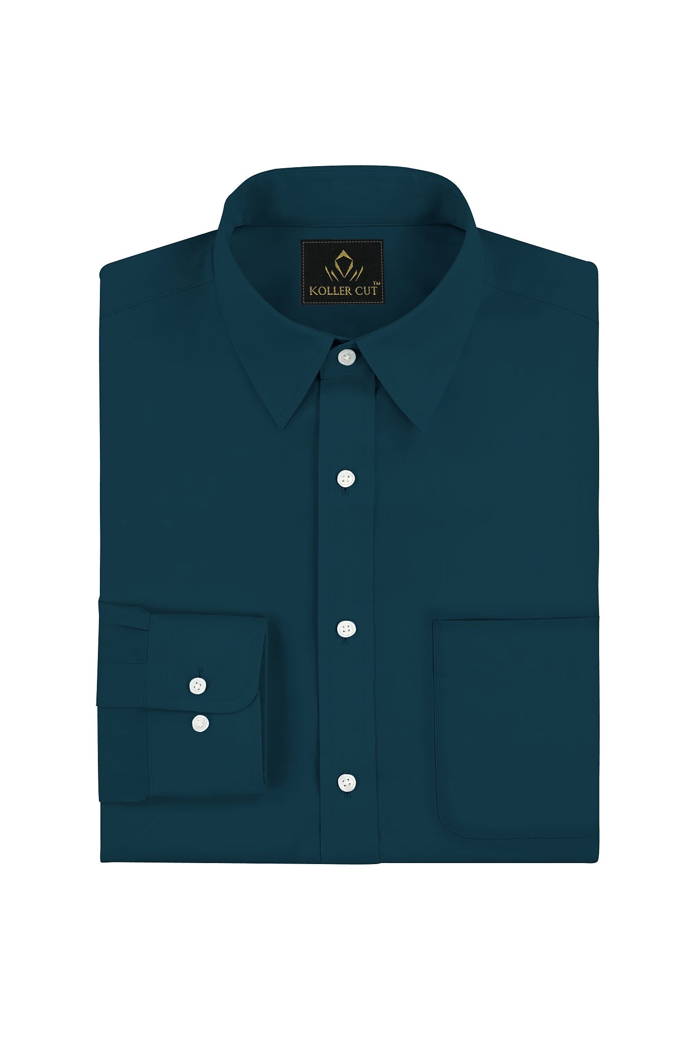 Quetzal Green Giza Cotton Shirt