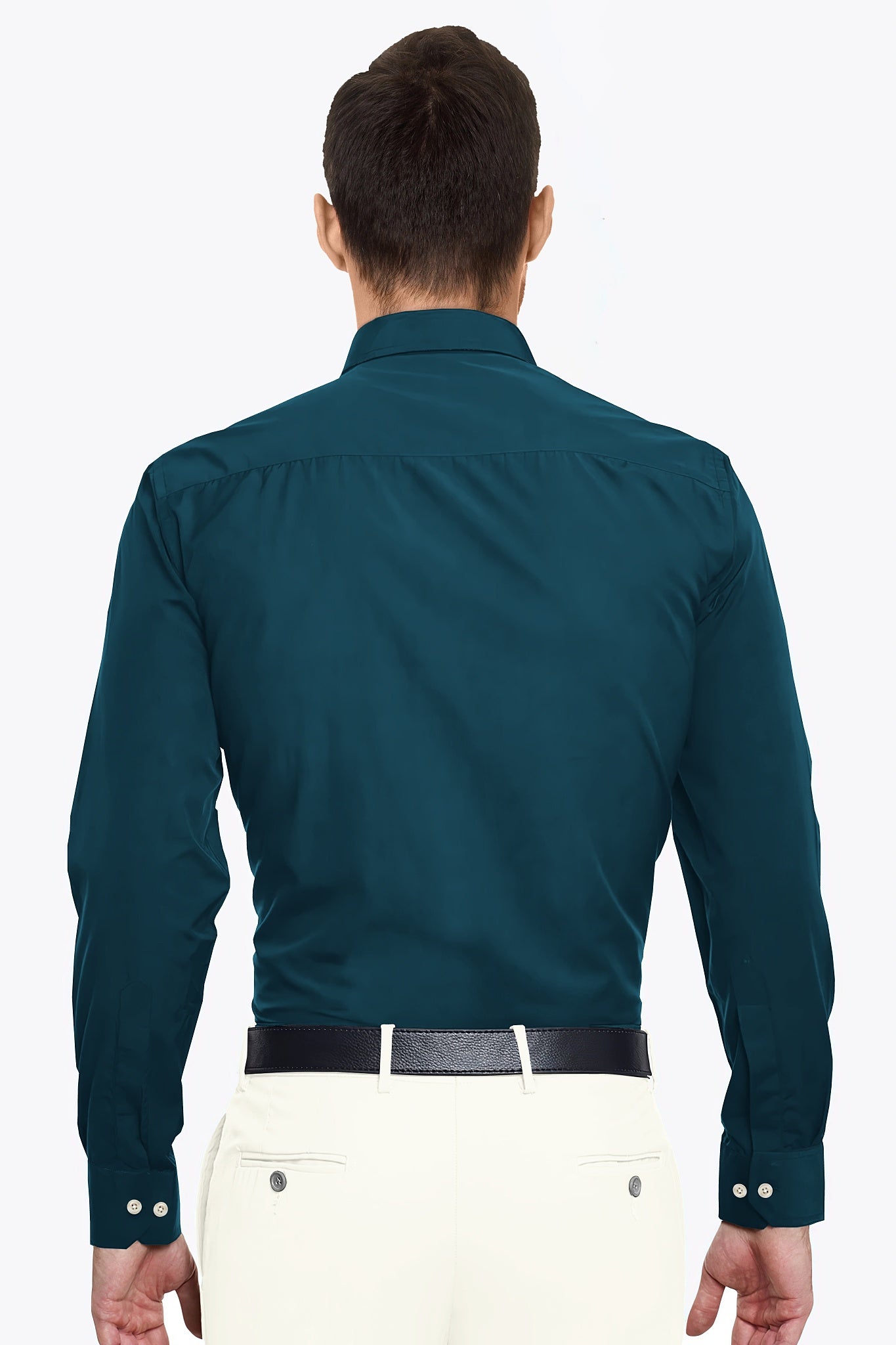 Quetzal Green Giza Cotton Shirt
