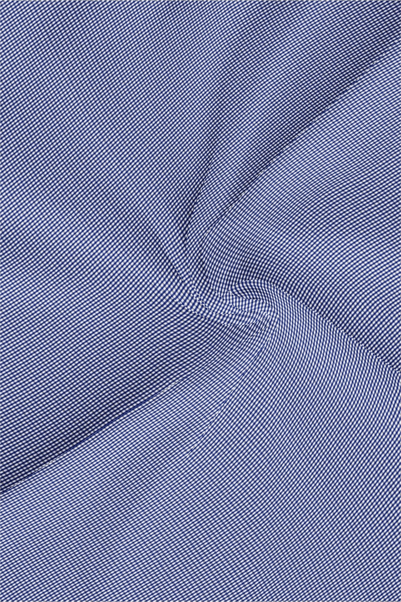 White and Baleine Blue Checks Cotton Shirt - Formal Office wear Shirts in India