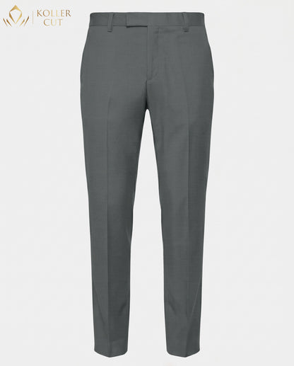 Mallard Green Wool Rich Slight Stretch Pant