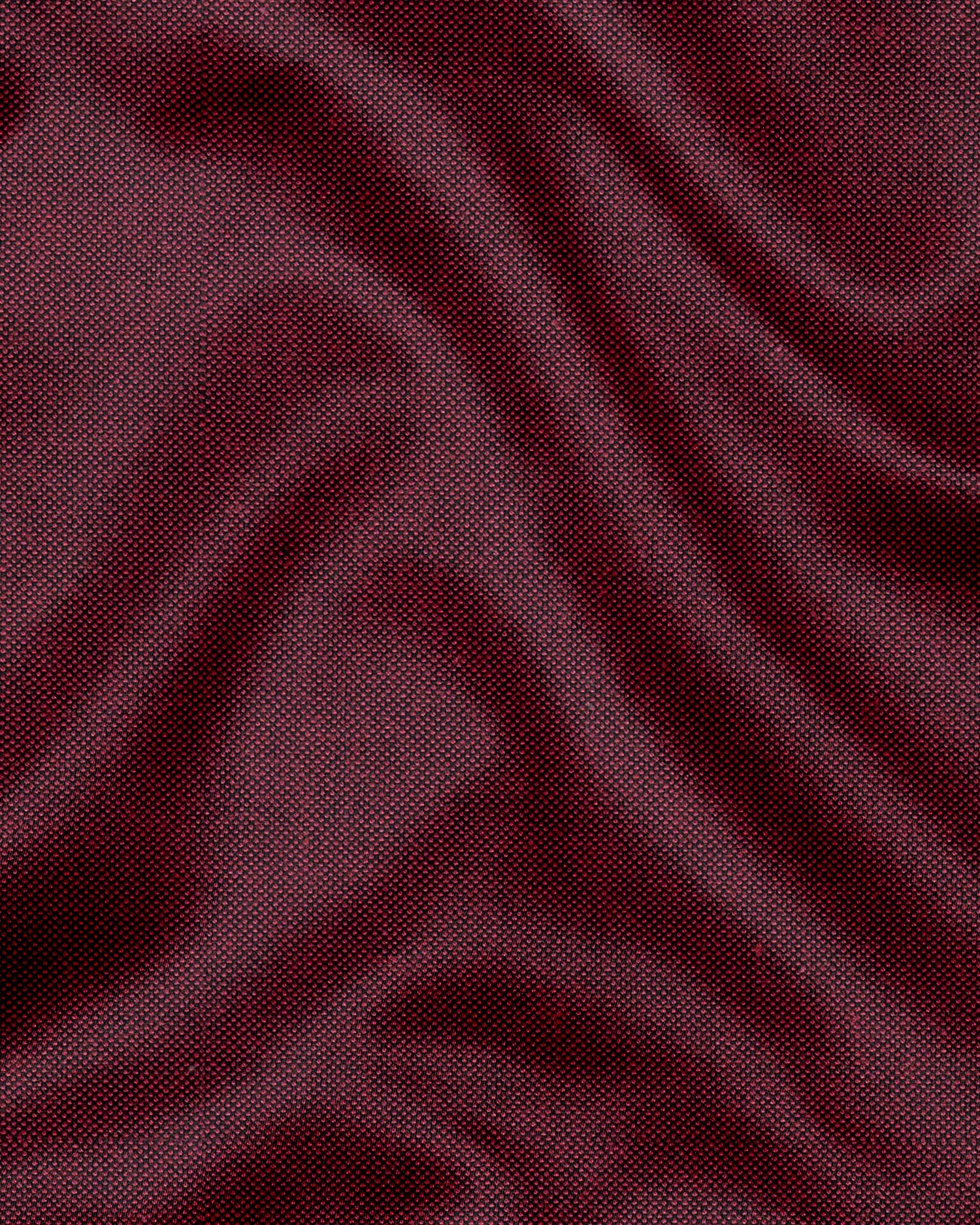 Oxblood Red Two Toned Premium Oxford Cotton Shirt