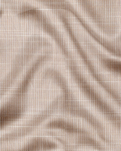 Tapioca Cream Luxurious Linen Shirt