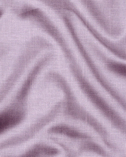 Wisteria Purple Cotton Linen Shirt