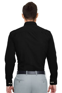 Grease Black Giza Cotton Shirt