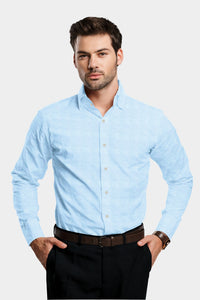 Blizzard Blue Luxurious Linen Shirt