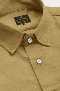 Dijon Mustard Luxurious Linen Shirt