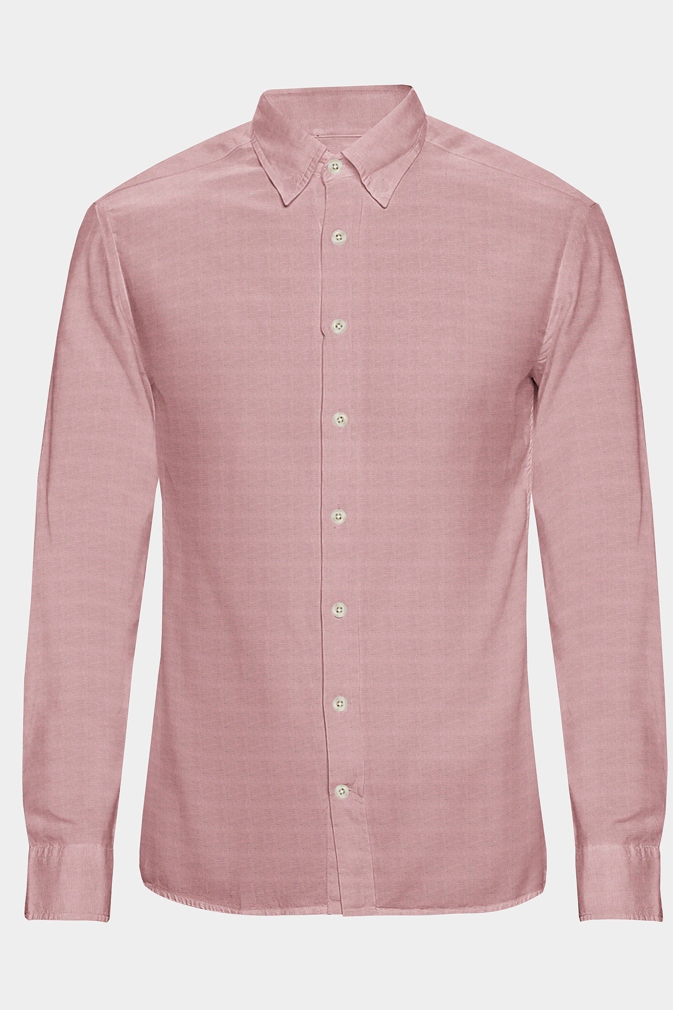 Millennial Pink Luxurious Linen Shirt