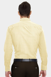 Cream Luxurious Linen Shirt