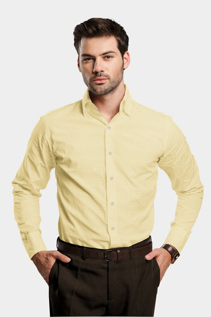 Cream Luxurious Linen Shirt