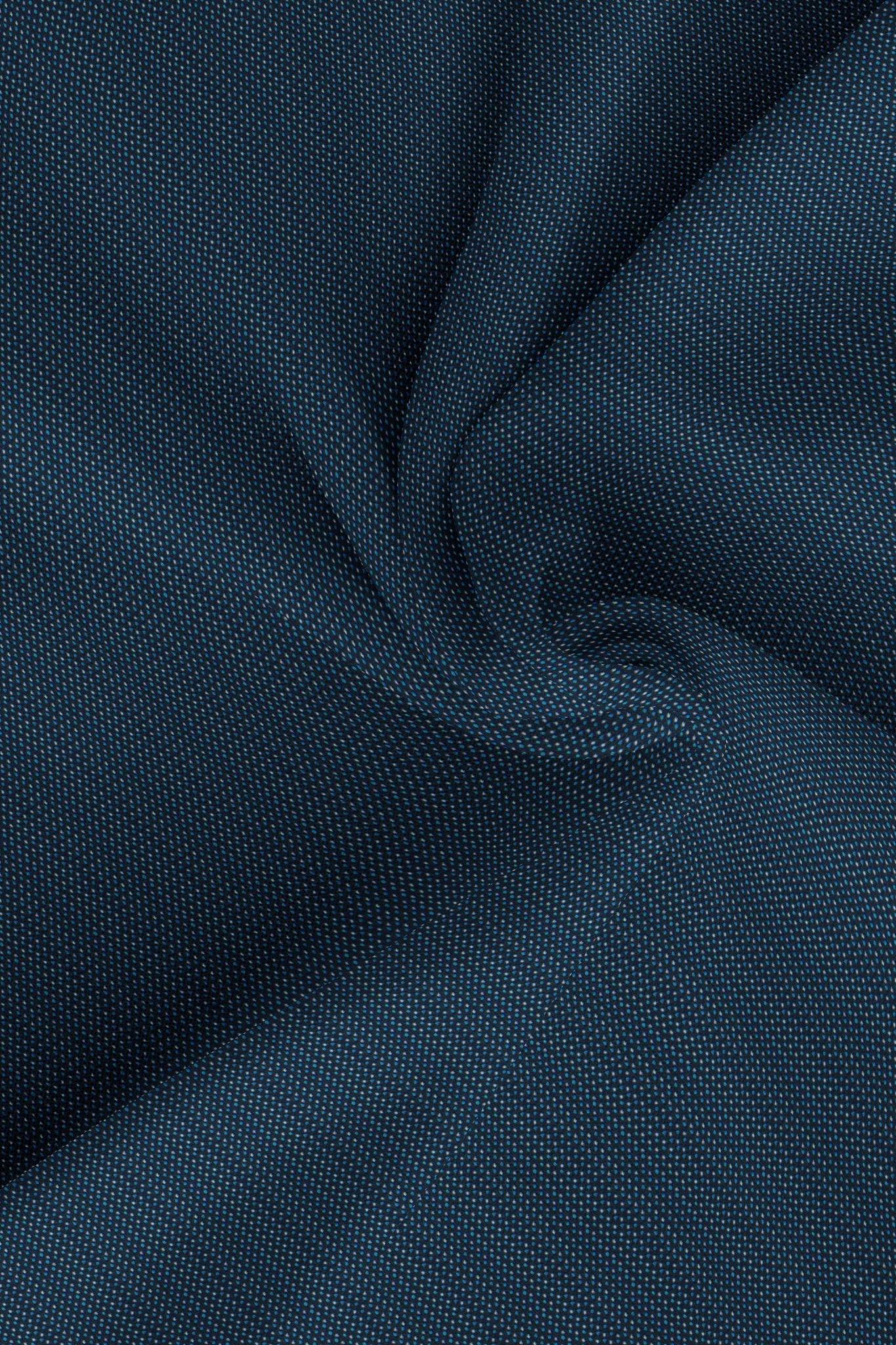 Aegon Blue with Grey and Steel Blue Microdot Printed Cotton Shirt - Buy Custom Shirts in Mumbai