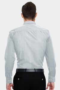 Cloud Grey Men's Luxurious Linen shirt